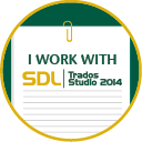 I'm using SDL Trados Studio 2014